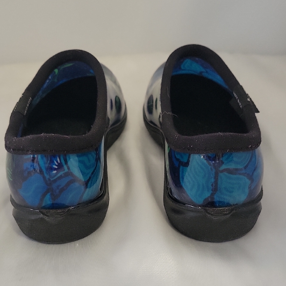 Sloggers Blue Mules Waterproof Garden Clogs - Picture 2 of 4